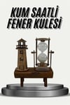 Eyfel Kulesi ve Deniz Feneri Dekoratif Masa Biblosu Hediyelik