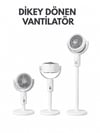 F1 DİKEY DÖNEBİLEN VANTİLATÖR