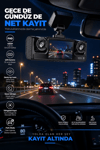 Full HD 1080P Döngüsel Kayıtlı Araç Kamerası