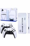 Game Stick 4K Retro Çift Kollu Atari Oyunlari +20000 Oyunlu Konsol Nostalji