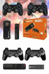 Game Stick Çift Oyun Konsolu Smart TV Game Box 8k Ultra HD 64 Gb