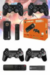 Game Stick Çift Oyun Konsolu Smart TV Game Box 8k Ultra HD 64 Gb