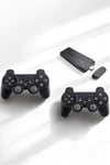 Gaming Atari 2.4g Uyumlu Kablosuz Çift Kol Game Stick