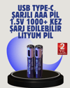 Gelişmiş Güvenlik Özelliklerine Sahip AAA Lityum Pil – Korumalı ve Sağlam Tasarım
