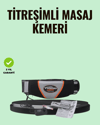Geniş Bel Uyumluluğu Sunan Esnek Vücut Masaj Kemeri