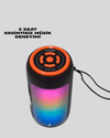 GTS 1731 Mini Bluetooth Hoparlör – LED Işıklı, Taşınabilir ve Çok Fonksiyonlu