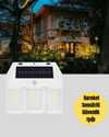 Güneş Enerjili Bahçe ve Duvar Aydınlatma – BK-618-3 LED Lamba