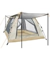 Güneşlikli Kamp Çadırı 240x240x160 cm 6 Kişilik Kolay Kurulum Outdoor
