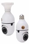Güvenlik Kamerası Wi-Fi Özellikli 360 Derece Full Hd 1080p Ampül Kamera