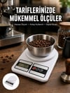 Hassas Ölçüm İçin Dijital Mutfak Tartısı – 10 Kg Kapasiteli Yeni Nesil