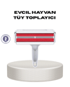 Hazneli Tüy Temizleyici Çok Yüzeyli Tüy ve Toz Toplama Aparatı