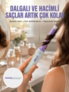 Hızlı Isınan, Kompakt ve Güvenli – Tüm Saç Tiplerine Uygun Kıvırma Cihazı Yeni Nesil
