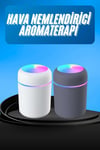 Humidifier LED Işıklı Mini Ortam Oda Kokusu Aromaterapi Buhardanlık