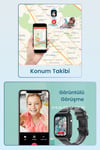 HX Kids 4G Max Sim Kartlı Akıllı Çocuk Saati