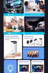HY300 Mini Projeksiyon 4K Destekli – Android WiFi Bluetooth