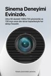 HY300 Mini Projeksiyon 4K Destekli – Android WiFi Bluetooth