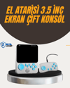 İki Kişilik Oyun Deneyimi Sunan Taşınabilir Retro Konsol