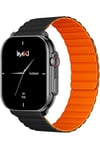 IMIKI SF1 SMART WATCH BLACK+BLACK ORANGE