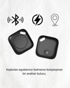 iOS Uyumlu Smart Tag | Uzun Pil Ömrü | Bul Uygulaması ile Entegre Akıllı Takip Cihazı