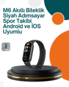 iOS ve Android Uyumlu Akıllı Bileklik – Çok Fonksiyonlu Kullanım