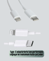 iPhone iPad Airpods Uyumlu 30W Type-C to Lightning Kablo
