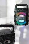 Işıklı Bluetooth Hoparlör Müzik ve Renkli Işık Taşınabiilir