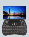 Işıklı Kablosuz Mini Klavye – 2.4 GHz, Dokunmatik Mouse Özellikli