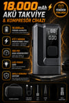 Jump Starter 4in1 18000mAh