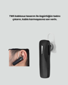 Kablosuz Bluetooth 4.1 Tekli Kulaklık | DSP Mikrofon ve HiFi Ses