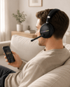 Kablosuz Bluetooth 5.0 Kulaklık RGB Işıklı Tasarım