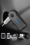 Kablosuz Bluetooth Aux Araç Kiti Siyah Hafıza Kartlı