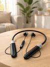 Kablosuz Bluetooth Boyun Kulaklığı Mikrofonlu Müzik Dinleme Çağrı Cevaplama Ses Kontrollü Kulak İçi Kulaklık