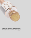 Kablosuz Karaoke Mikrofon USB AUX Destekli Parti ve Eğlence İçin