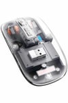Kablosuz Mouse Fare Şarjlı Bluetooth Wireless Çift Modlu Sessiz