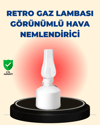 Kablosuz Retro Buhar Makinesi Gaz Lambası Tasarım Ledli Difüzör