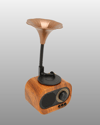 Kablosuz Retro Radyo Hoparlör 5W Güçlü Ses USB Hafıza Kart Destekli Yeni Nesil