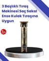 Kablosuz Saç Sakal Düzeltici – Çoklu Başlık ve Taraklı