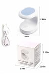 Kalıcı Oje Kurutucu UV Led Teknolojisi Taşınabilir Mini Tırnak Kurutucu