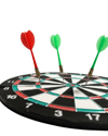 Kaliteli Ahşap 15 İnç Dart Tahtası Kolay Montajlı 4 Ok