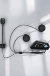 Kask Kulaklığı Motosiklet Intercom Interkom Dinleme Konuşma Özellikli Su Geçirmez