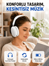 Katlanabilir Bluetooth V5.0 Kablosuz Kulaklık | 400 mAh, Gürültü Azaltma Yeni Nesil