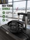 Katlanabilir USB-C Şarjlı Bluetooth Kulaklık