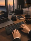 Katlanır Bluetooth Klavye Telefon Tablet Laptop Uyumlu Kablosuz Klavye