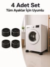 Kaymaz Tabanlı 4 Adet Makine Ayak Yükseltici