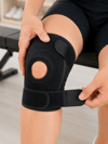 Kısa Patella Dizlik Ayarlanabilir Cırtlı Diz Destekliği Spor ve Günlük Kullanım