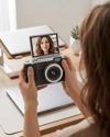 Kompakt 4K Dijital Kamera 48 MP Sensör 8X Zoom Flip Ekran Vlog ve Selfie Uyumlu