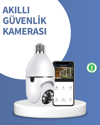 Kompakt Tasarımlı Gece Görüşlü Kablosuz Kamera