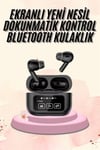 Kulak İçi Bluetooth Kulaklık Ekranlı Müzik Dinleme Çağrı Cevaplama Siyah Yeni Nesil