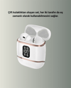 Kulakiçi Bluetooth Kulaklık V5.3 – 4’lü Set, Dijital Ekranlı, Gürültü Engelleme