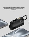 LED Göstergeli 2000mAh Cep Tipi Hızlı Şarj Powerbank